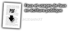 Plainte contre X pour des faits de faux et usage de faux en écriture publique (Dhuisy)